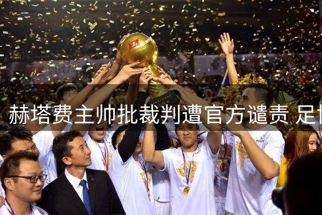 赫塔费主帅批裁判遭官方谴责 足协维护执法公正性